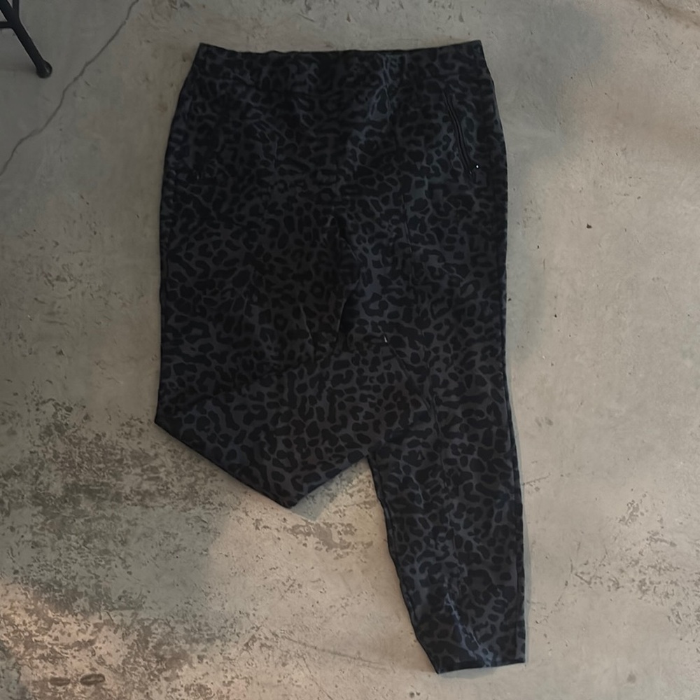 Lane Bryant Black Capri Pants